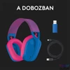 Kép 5/10 - Logitech G435 Lightspeed Wireless kék gamer headset