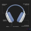 Kép 8/10 - Logitech G435 Lightspeed Wireless fehér gamer headset