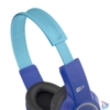 Kép 1/6 - MEE AUDIO KIDJAMZ KJ35 limitált hangnyomással és mikrofonnal hallást védő kék gyerek fejhallgató