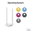 Kép 2/4 - Mercusys MW300UH 300Mbps High Gain Vezeték nélküli USB Adapter