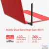 Kép 2/5 - Mercusys MU6H AC650 High Gain Vezeték nélküli Dual Band USB Adapter