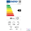 Kép 2/2 - Midea MF100W70/W-HU fehér, elöltöltős, keskeny, max.1200ford., 7 kg, mosógép