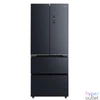 Kép 1/22 - Midea MDRF600BIE70 inox, négyajtós, Hűtő:276L, Fagyasztó:159L, No frost hűtőszekrény