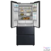 Kép 3/22 - Midea MDRF600BIE70 inox, négyajtós, Hűtő:276L, Fagyasztó:159L, No frost hűtőszekrény