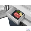 Kép 14/18 - Midea MDRM587BIE70 inox, négyajtós, Hűtő:276L, Fagyasztó:150L, No frost hűtőszekrény