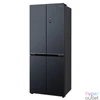 Kép 6/18 - Midea MDRM587BIE70 inox, négyajtós, Hűtő:276L, Fagyasztó:150L, No frost hűtőszekrény