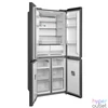 Kép 7/18 - Midea MDRM587BIE70 inox, négyajtós, Hűtő:276L, Fagyasztó:150L, No frost hűtőszekrény