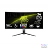 Kép 1/6 - MSI 34" Gaming 342CQR E2 UWQHD VA LED 180Hz HDMI/DP ívelt gamer monitor