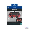 Kép 1/8 - Nacon 2804955 Compact PS4 vezetékes átlátszó-halványpiros kontroller