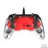 Kép 5/8 - Nacon 2804955 Compact PS4 vezetékes átlátszó-halványpiros kontroller