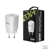 Kép 6/6 - NextOne 35WDUAL-GAN-CHR 35W GaN 2xType-C fehér hálózati töltő