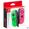 Kép 2/2 - Nintendo Switch Joy-Con Neon Green/Neon Pink kontroller pár