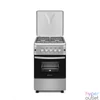 Kép 1/4 - Novacook F5S40G2 INX inox, szabadonálló, gáz, főzőzóna: 4, sütő:54L, tűzhely