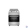 Kép 1/2 - Novacook F6B40EF INX inox kombinált tűzhely