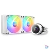 Kép 1/6 - NZXT Kraken 240 240mm  2x120mm AIO RGB LCD fehér vízhűtéses processzor hűtő