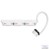 Kép 2/6 - NZXT Kraken 360mm  AIO RGB LCD Liquid Cooler fehér hűtő
