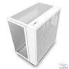 Kép 4/6 - NZXT H9 Flow Fehér (Táp nélküli) ablakos ATX ház