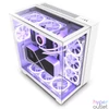 Kép 1/6 - NZXT H9 Elite Fehér (Táp nélküli) ablakos ATX ház