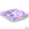 Kép 4/4 - NZXT 140 mm Aer RGB 3 Single fehér hűtőventilátor