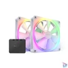 Kép 1/5 - NZXT 140 mm Aer RGB 3 Double fehér hűtőventilátor
