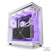 Kép 1/6 - NZXT H6 Flow RGB (2023) fehér (táp nélküli) ablakos ATX ház
