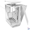 Kép 5/6 - NZXT H6 Flow RGB (2023) fehér (táp nélküli) ablakos ATX ház
