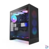Kép 1/7 - NZXT H7 Flow 2024 RGB  Fekete (Táp nélküli) ablakos ATX ház