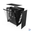 Kép 5/7 - NZXT H7 Flow 2024 RGB  Fekete (Táp nélküli) ablakos ATX ház