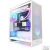 Kép 7/10 - NZXT H7 Flow 2024 RGB Fehér (Táp nélküli) ablakos ATX ház