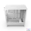 Kép 3/6 - NZXT H5 Flow RGB (2024) fehér RGB (táp nélküli) ablakos mATX ház