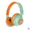 Kép 7/8 - OneOdio S2 ANC aktív zajszűrős Bluetooth narancs-zöld fejhallgató