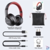 Kép 4/4 - OneOdio S1 Hibrid ANC aktív zajszűrős Bluetooth fekete fejhallgató