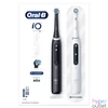 Kép 3/5 - Oral-B iO Series 5 2 db-os matt fekete+fehér elektromos fogkefe szett