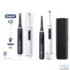 Kép 5/5 - Oral-B iO Series 5 2 db-os matt fekete+fehér elektromos fogkefe szett