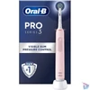 Kép 2/4 - Oral-B PRO3 Pink X-Clean elektromos fogkefe