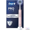 Kép 2/4 - Oral-B PRO3 Pink X-Clean elektromos fogkefe