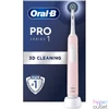 Kép 2/3 - Oral-B PRO1 Pink Cross Action elektromos fogkefe
