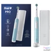 Kép 3/4 - Oral-B PRO1 Caribeean Blue X-Clean elektromos fogkefe tokkal