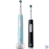 Kép 1/3 - Oral-B PRO1 + Blue, Black X-Clean elektromos fogkefe + bónusz handle