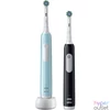 Kép 1/3 - Oral-B PRO1 + Blue, Black X-Clean elektromos fogkefe + bónusz handle