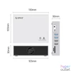 Kép 2/2 - ORICO ORICO-CDH-15H-GY-BP Type-C 15in1 10Gbps Multifunkciós dokkoló állomás