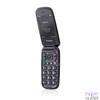 Kép 2/6 - Panasonic KX-TU550EXB 2,8" 4G fekete mobiltelefon