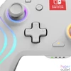 Kép 8/10 - PDP 500-238-WH Afterglow Wave Nintendo Switch/Switch 2 vezeték nélküli RGB LED Lighting fehér kontroller