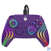 Kép 1/7 - PDP 049-024-PR Afterglow Wave Xbox Series X|S/Xbox One/PC RGB LED lila vezetékes kontroller