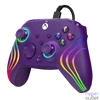 Kép 2/7 - PDP 049-024-PR Afterglow Wave Xbox Series X|S/Xbox One/PC vezetékes RGB LED lila kontroller