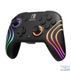 Kép 2/7 - PDP 500-252-BK Afterglow Wave Nintendo Switch/Lite/OLED/Switch 2 RGB LED Lighting vezeték nélküli fekete kontroller