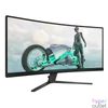 Kép 2/6 - Philips 34" 34M2C3500L/00 WQHD VA 180Hz HDMI/DP ívelt gamer monitor