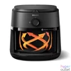 Kép 4/4 - Philips Airfryer 1000 XL NA130/00 fekete 6,2 L forrólevegős sütő