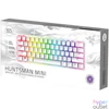 Kép 4/4 - Razer Huntsman Mini Mercury Edition (Purple Switch) US RGB gamer billentyűzet