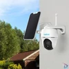 Kép 2/2 - Reolink Argus B430 /5MP/H265/IR10m/Dual-Band Wifi/microSD/akkumulátoros IP PT dómkamera